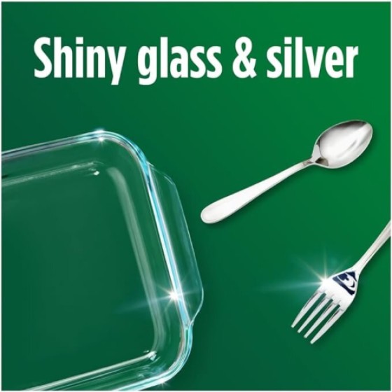 FAIRY Platinum All-In-One Dishwasher Tablets Bulk 120 Tablets (24 x 5) Original With Anti-Dull Technology & Rinse Aid Action